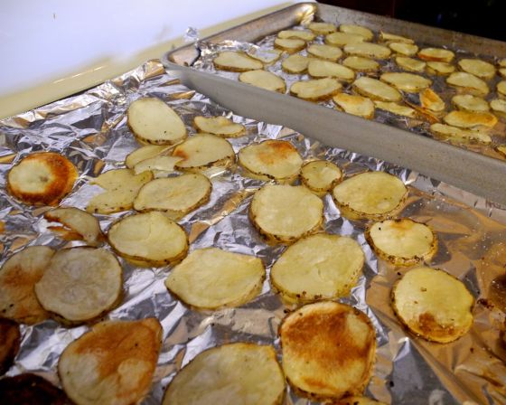 homemade potato chips 2