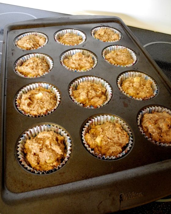 apple pie bran muffins recipe
